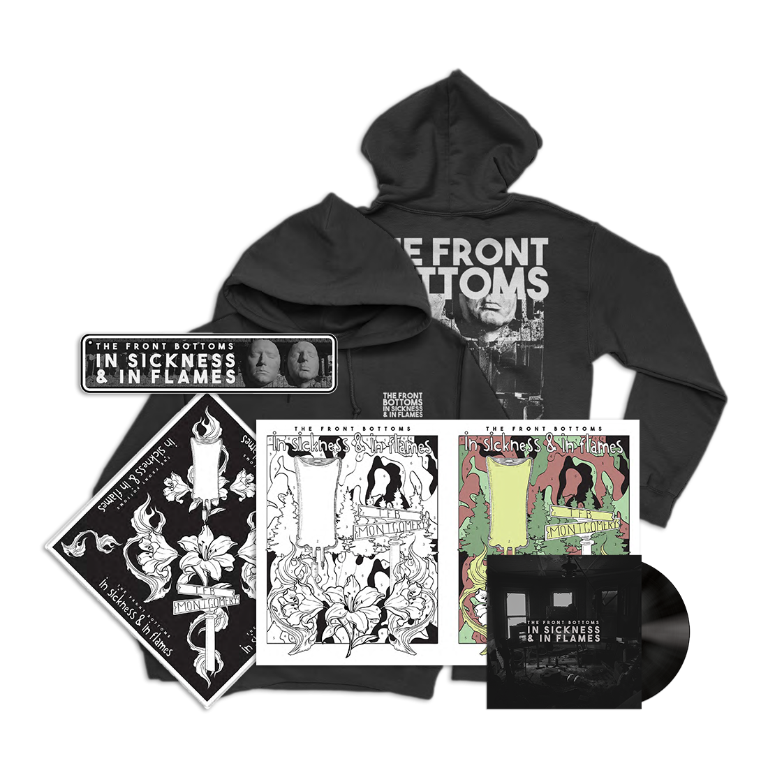 the front bottoms hoodies